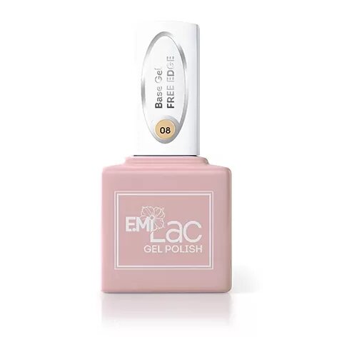 E.MiLac Base Gel Free Edge №08, 9 мл.