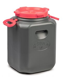 <b>Канистра</b> Альтернатива Эконом М8330, 30 л <b>Канистра</b>-бочка изготовлена из качественного пластика. <b>Для</b> д