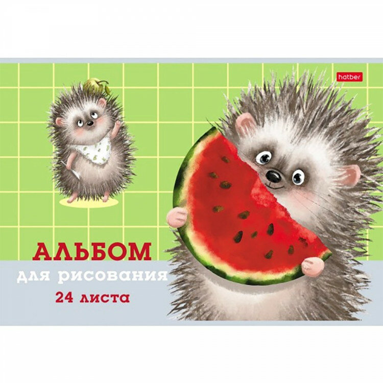 Альбом для рисования Хатбер А4, 24 листа - фото №2