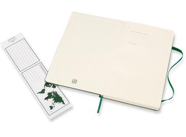 Moleskine QP061K15 Блокнот moleskine classic qp061k15 large 130х210мм 240стр. клетка твердая обложка зеленый — фото 1