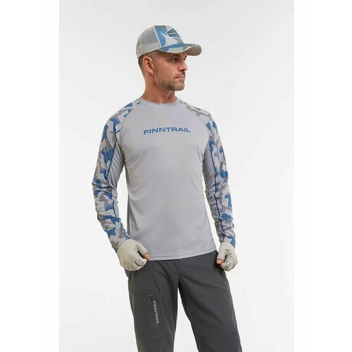 Лонгслив солнцезащитный Wave для туризма, рыбалки, квадро