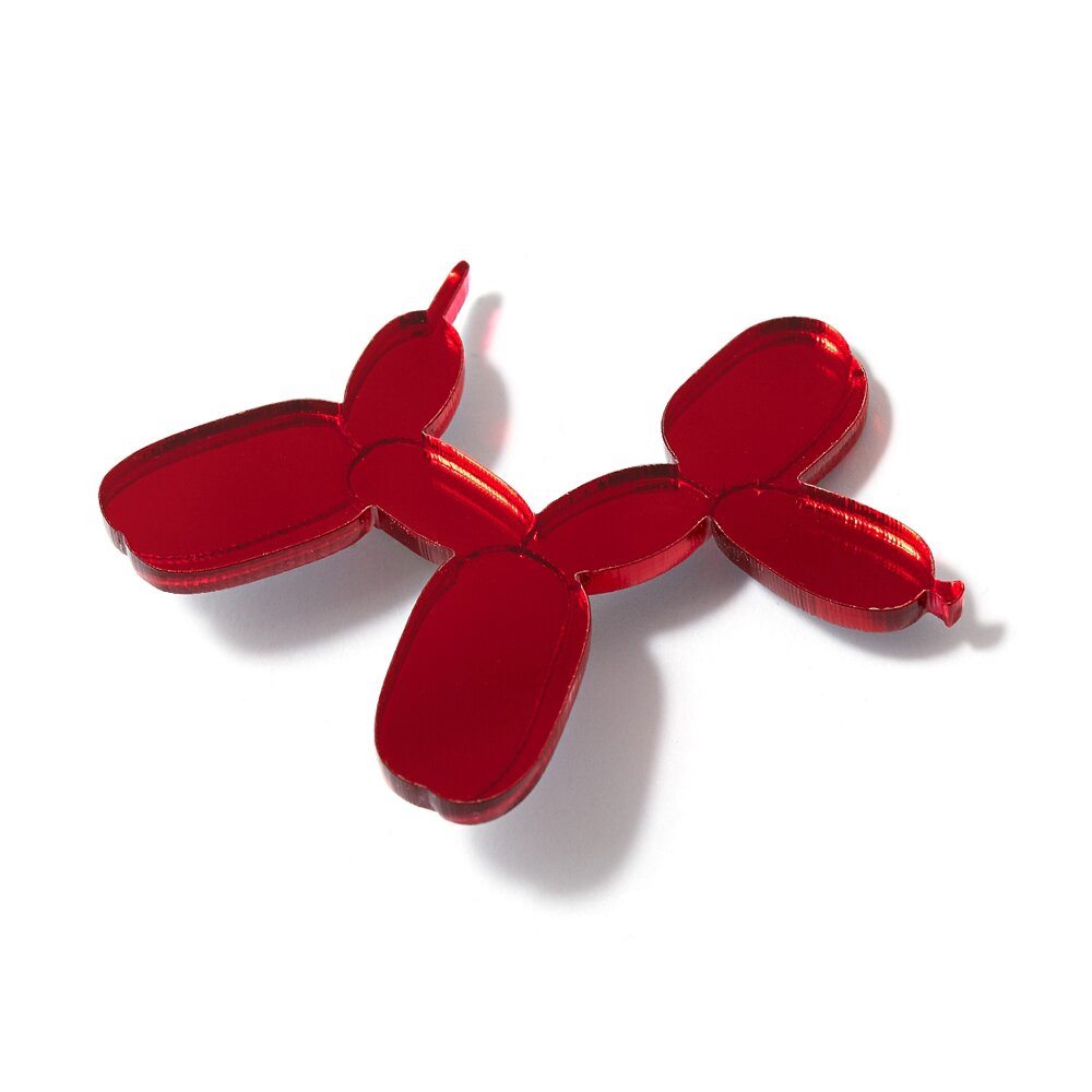 Брошь MONOLAMA, красный — фото 1