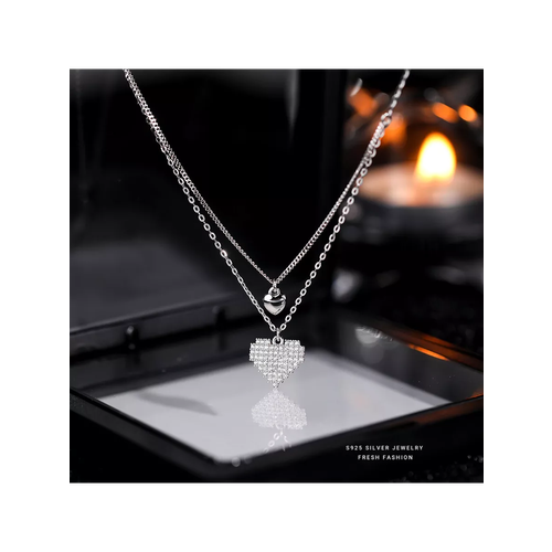 Цепь длина 54 см серебро 340₽