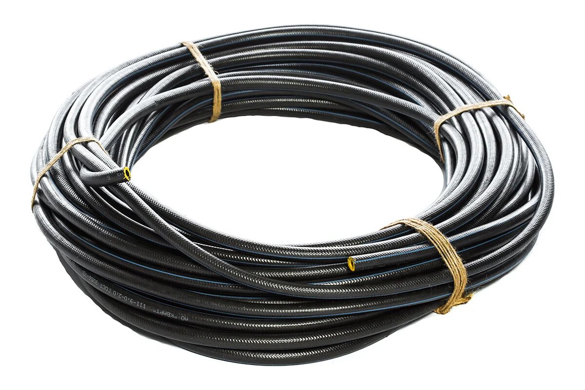 HIMPT 50 м Рукав газовый кислор. Ф 6,3 мм класс 3 20 атм ГОСТ 9356-75 00-00012275