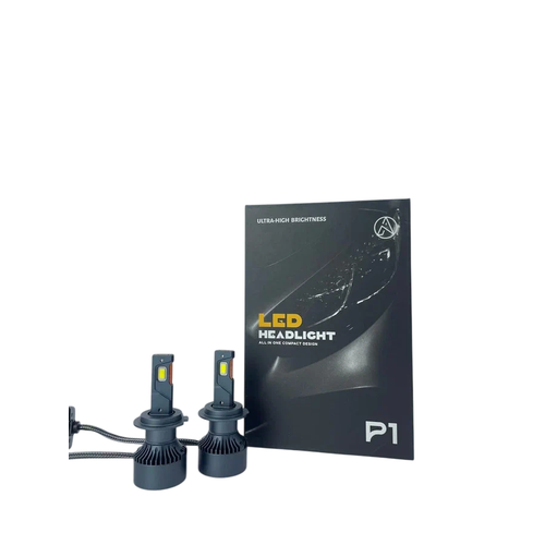Лампы светодиодные H7 12-24V 50W 5500 Lm с вентилятором охлаждения P1-H7