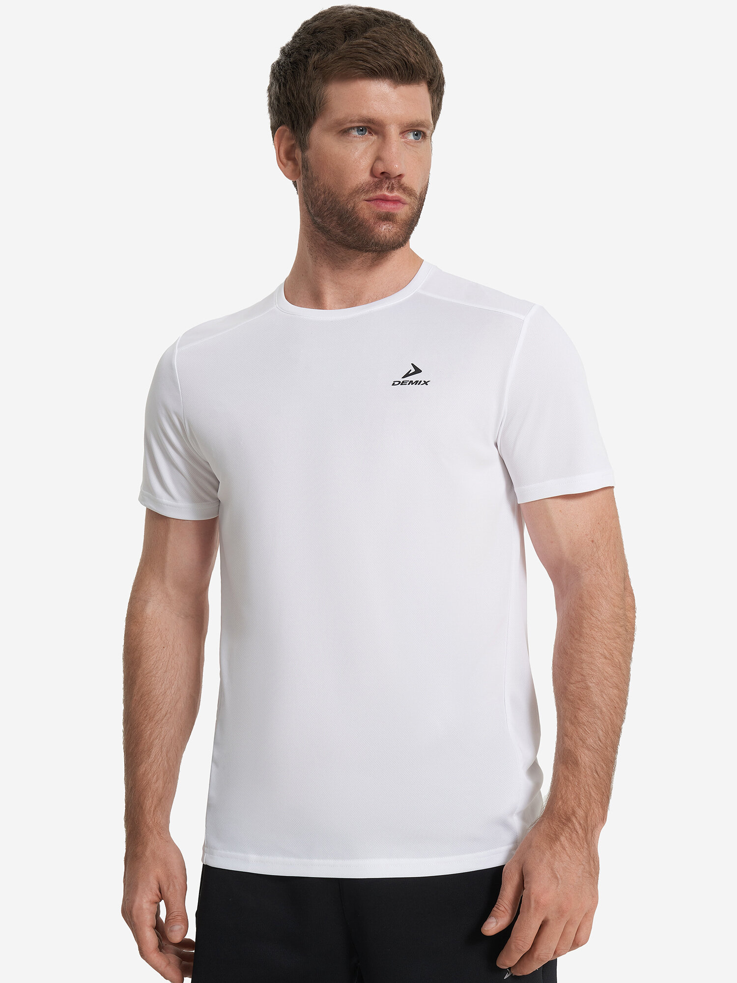 Футболка Demix M D AA Training SS T-Shirt, размер 46, белый — фото 1