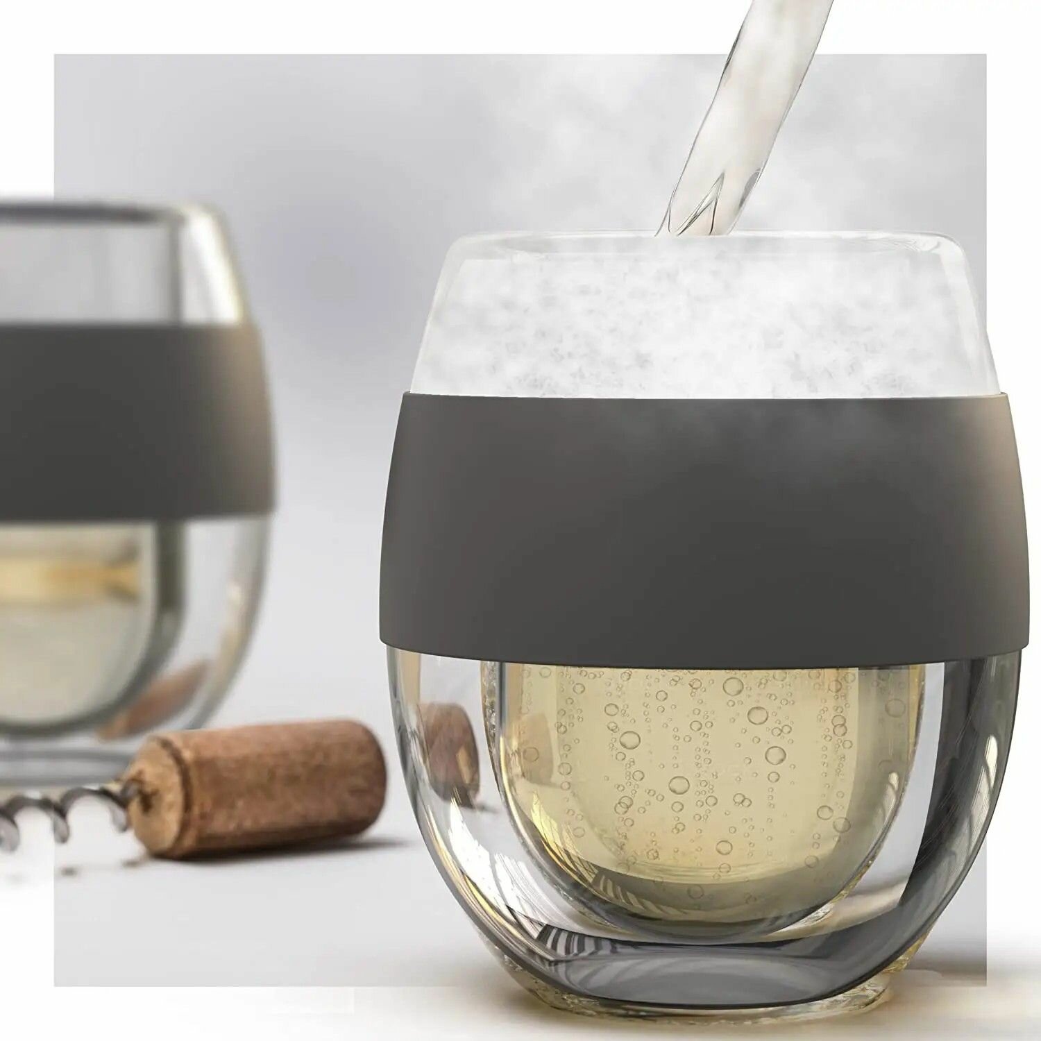 Картинки Охлаждающий бокал для вина Freeze