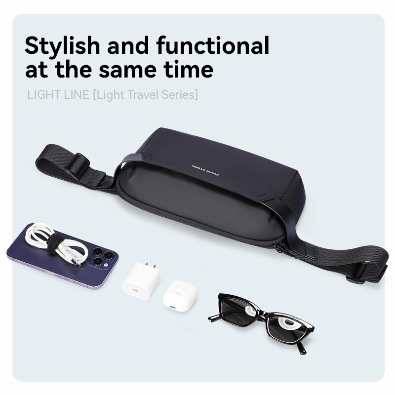 Сумка кросс-боди Mark Ryden, темно-синий — фото 1