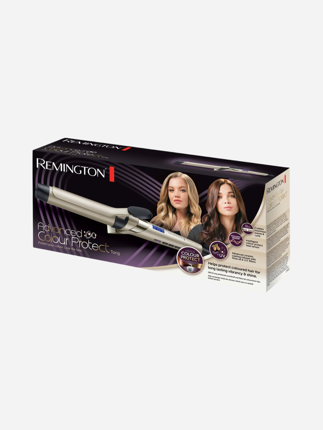 Плойка Remington Advanced Color Protect CI8605E51, 5 температурных режимов, 210°C