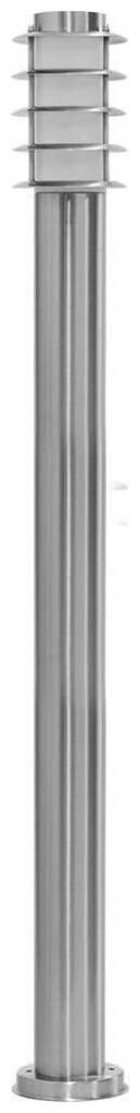Светильник садово-парковый Feron DH027-1100, Техно столб, 18W E27 230V, серебро