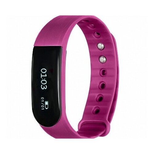 Трекеры Lime Lime 116HR Purple Пульсометр Шагомер Подсчет калорий Часы Будильник Пурпурный ремешок 117900₽