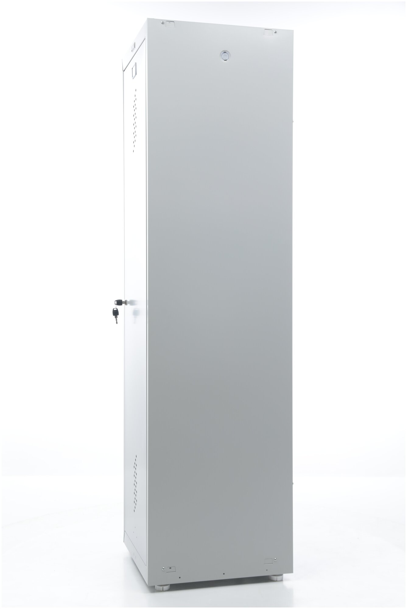 Шкаф металлический для раздевалок ПРАКТИК LS-11-50 для хранения одежды, шкаф локер, 3 полки, с ключевым замком, модульный, ВхШхГ: 1830x500x500 мм - фотография № 2