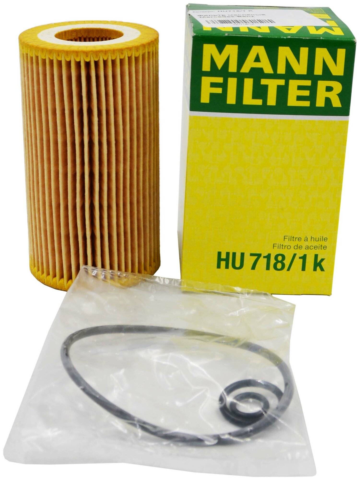 Фильтрующий элемент MANN-FILTER HU 718/1 k