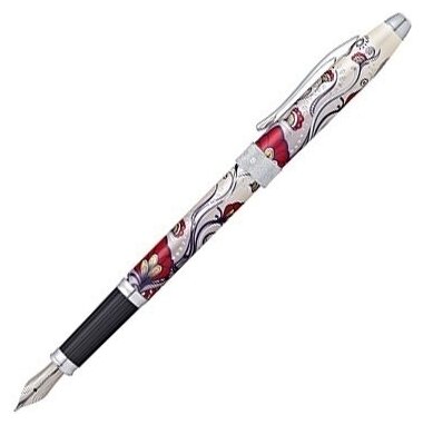 Перьевая ручка Cross Botanica. Цвет - "Красная Колибри". CROSS MR-AT0646-3FS