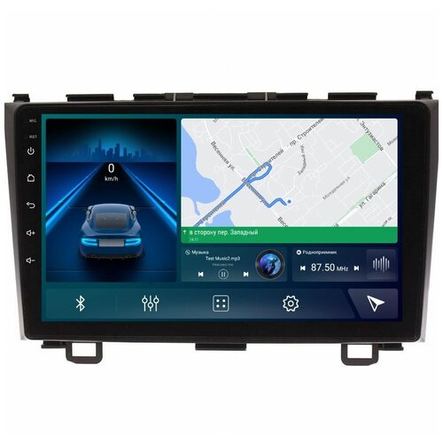 Магнитола CRS-300 Honda CR-V 3 2007-2012 - Android 12 - Процессор 8 ядерный - Память 4+64Gb - Carplay - DSP 36 полос - 4G(Sim)