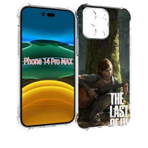 Чехол MyPads The Last of Us Part II для iPhone 14 Pro Max задняя-панель-накладка-бампер чехол mypads the last of us part ii для honor x10 max задняя панель накладка бампер