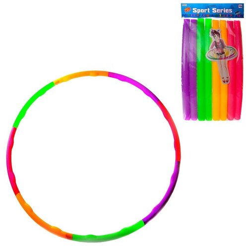 Хулахуп обруч спортивный Junfa сборный 85 см 205A 544₽