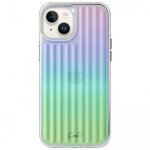 Чехол Uniq COEHL Linear для iPhone 14 Plus, цвет Радужный (Iridescent) (IP6.7M(2022)-LINIRD) - изображение