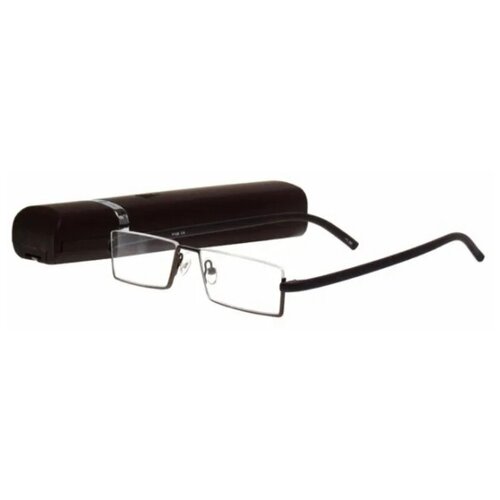 Готовые очки-ручка с диоптриями . Очки для коррекции зрения мужские/женские лектор в футляре 112 +1.25