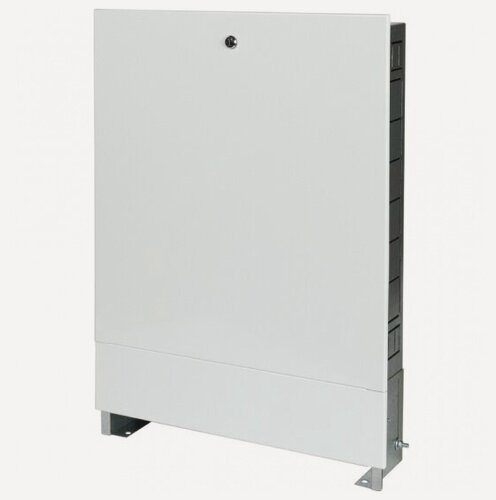 Изображение товара Шкаф распределительный Stout встроенный 4-5 выходов (ШРВ-1) 670х125х496