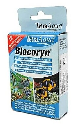 Средство для воды в аквариуме Tetra Biocoryn 12 капс. - фотография № 14
