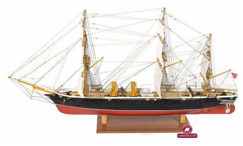 Набор для постройки модели корабля HMS Warrior. Масштаб 1:200