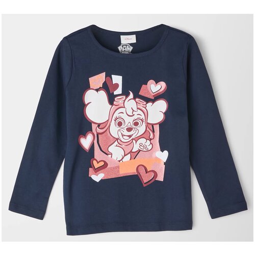 джемпер для детей (девочки), s.Oliver, артикул: 10.2.13.12.130.2119286, цвет: RED (3050), размер: 104/110