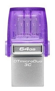 Kingston Носитель информации USB Drive 256GB DataTraveler USB 3.0 DTDUO3CG3 256GB