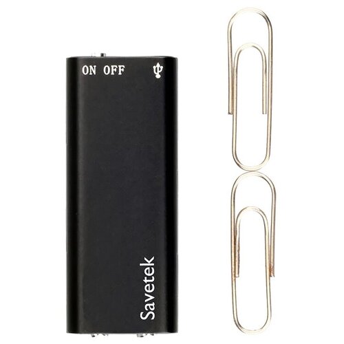 Компактный цифровой диктофон Savetek GS-R01S 16GB 1916₽