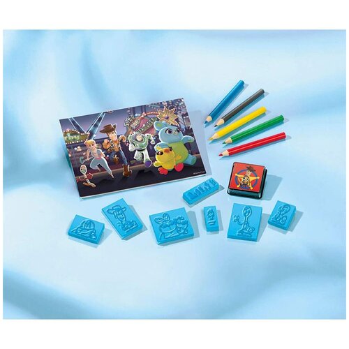 Набор для творчества TOTUM STAMP SET Toy Story 4 460041 фигурка героя из мультфильма история игрушек 4 2020 7 шт