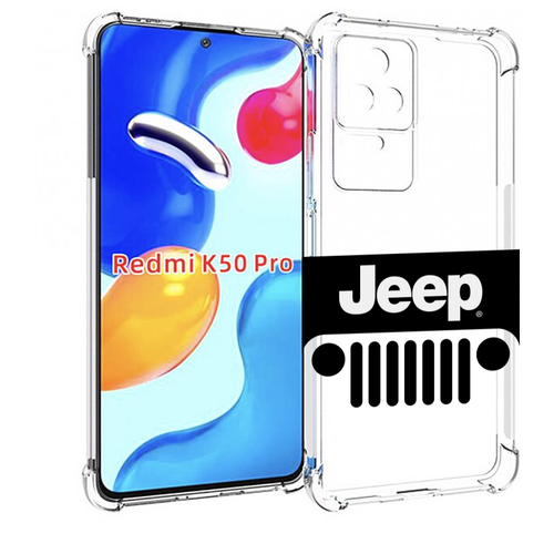 Чехол MyPads jeep-джип-3 мужской для Xiaomi Redmi K50 / K50 Pro задняя-панель-накладка-бампер чехол mypads drake takeover для xiaomi redmi k50 k50 pro задняя панель накладка бампер
