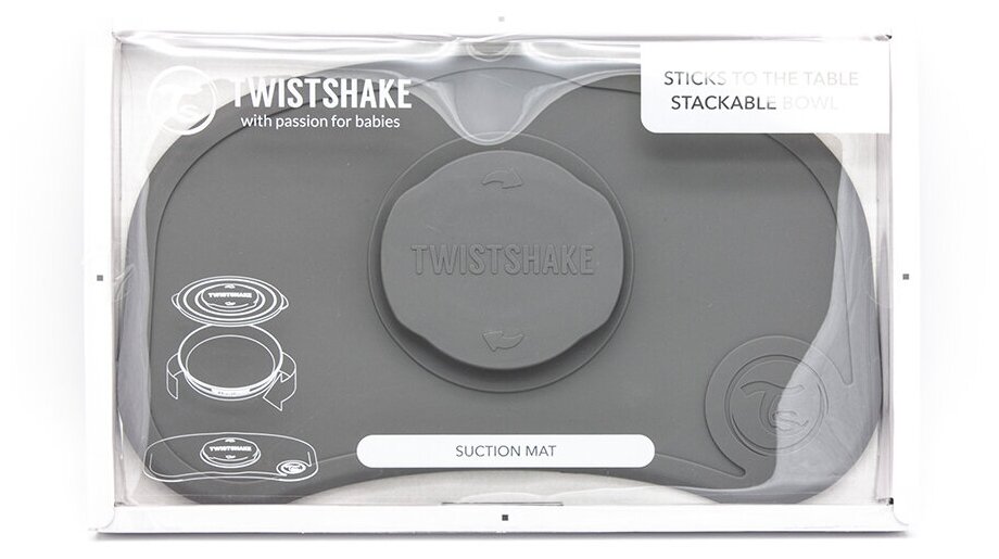 Коврик Twistshake Click Mat Mini персиковый - фото №6