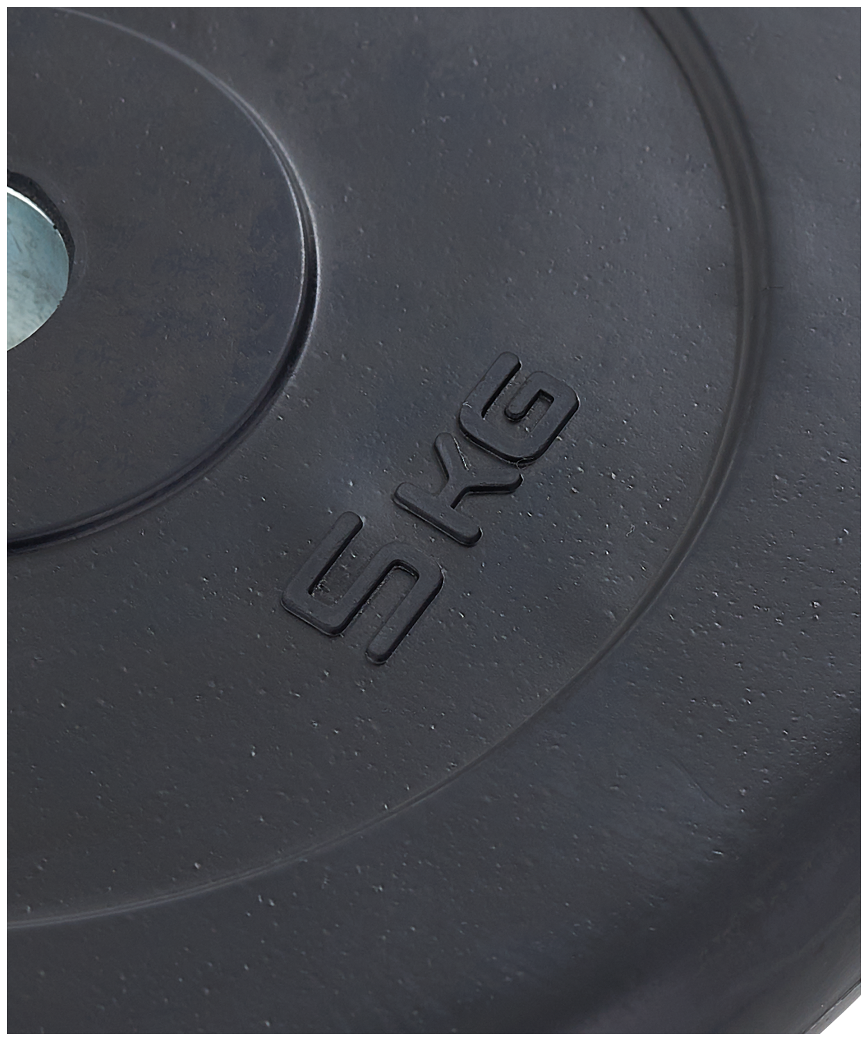 Диск обрезиненный STARFIT BB-202 5 кг, d=26 мм, стальная втулка, черный, 2 шт.
