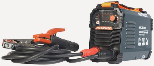 Изображение товара Сварочный аппарат инверторный PATRIOT WM 260 DVT, 12,5кВт, 260А (электроды в комплекте)
