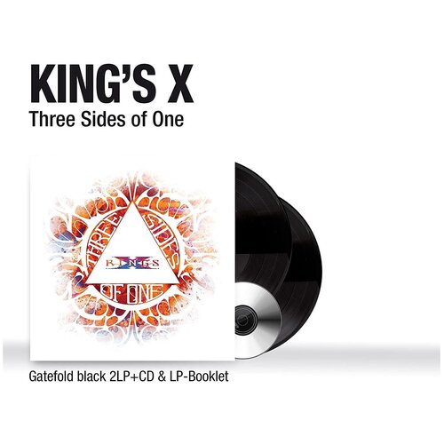 Виниловая пластинка Kings X. Three Sides Of One (2 LP + CD) king s x – three sides of one 2lp cd