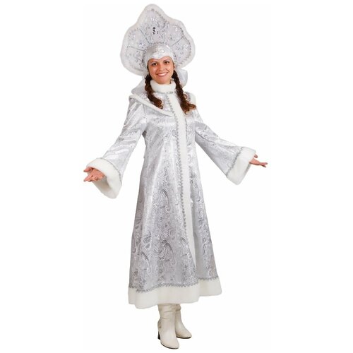 Карнавальный костюм взрослый Снегурочка Волшебница (16400) 44 карнавальный костюм взрослый снегурочка волшебница 16400 44