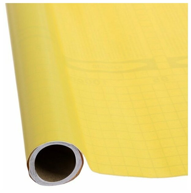 Пленка самоклеящаяся, жёлтая, 0.45 х 3 м, 8 мкр - фотография № 4