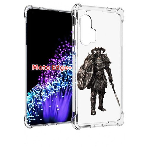 Чехол MyPads The-Elder-Scrolls-Online для Motorola Edge+ Plus задняя-панель-накладка-бампер