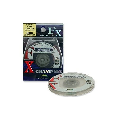 Леска STRIKE PRO FX Champion 0.165 50м