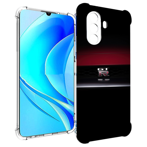 Чехол MyPads nissan ниссан 1 мужской для Huawei Nova Y70 / Nova Y70 Plus (MGA-LX9N) / Huawei Enjoy 50 задняя-панель-накладка-бампер чехол mypads audi ауди 1 мужской для huawei nova y70 nova y70 plus mga lx9n huawei enjoy 50 задняя панель накладка бампер