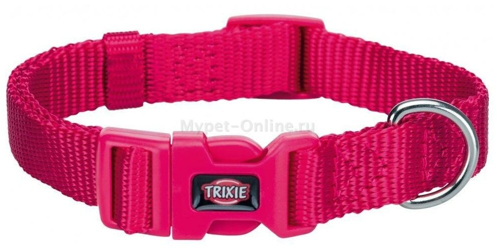 Ошейник для собак Trixie Premium S, фуксия