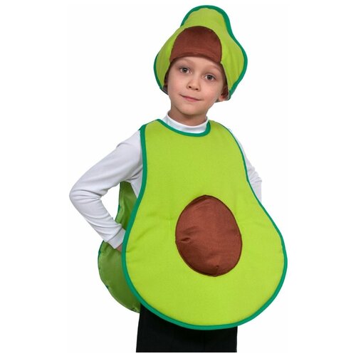 Карнавальный костюм «Авокадо», рост 98-122 см, 3-7 лет карнавальный костюм авокадо рост 98 122 см 3 7 лет