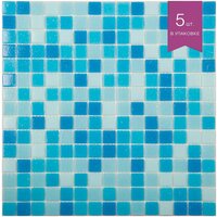 Мозаика стеклянная NS mosaic mix1(бумажное основание) 327х327 чип 20х20 уп 5шт