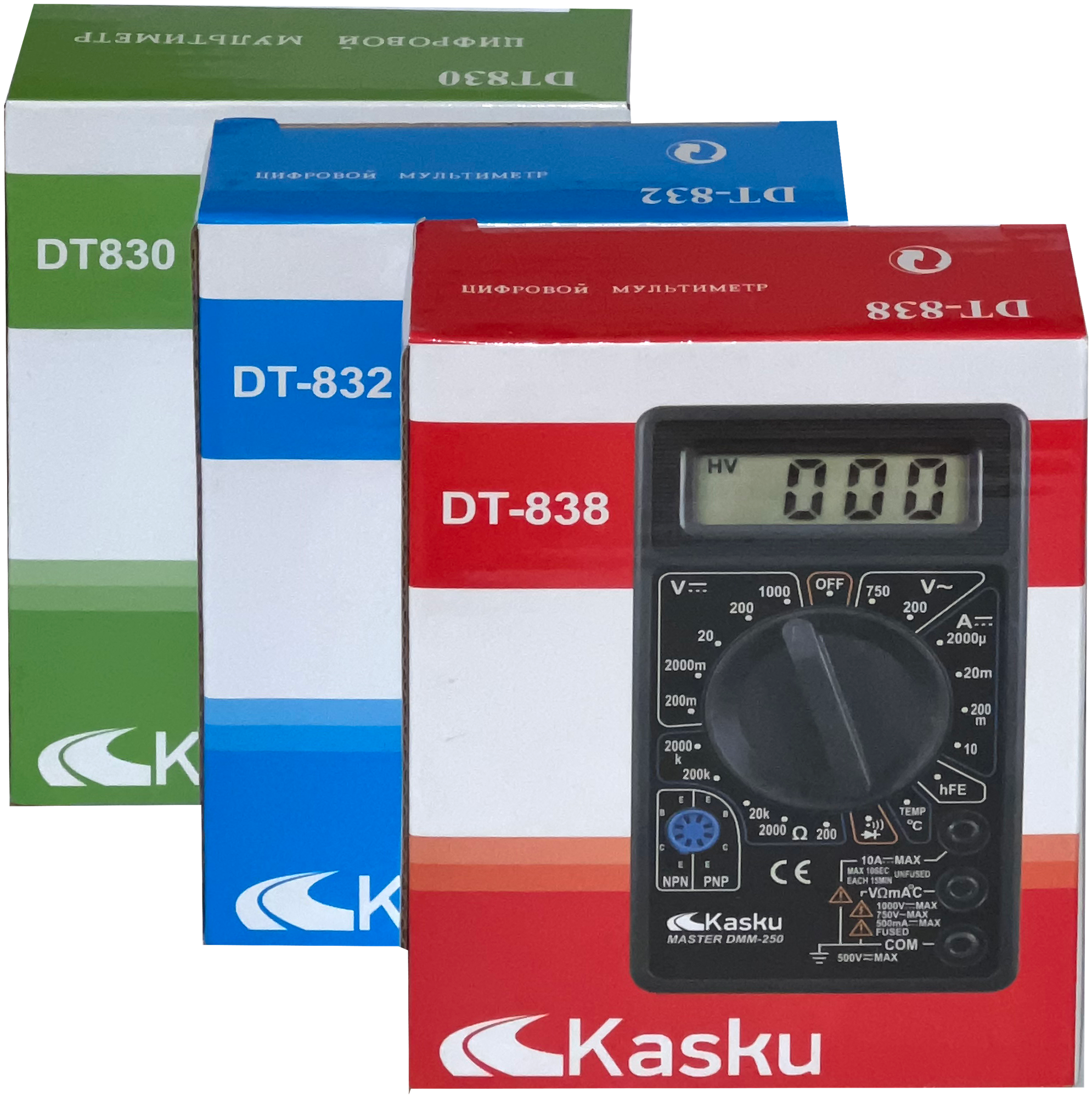 Мультиметр Kasku DT-838 цифровой