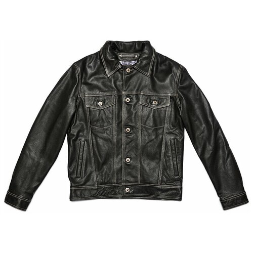 фото Кожаная куртка diezel куртка под джинсовку xl route 66