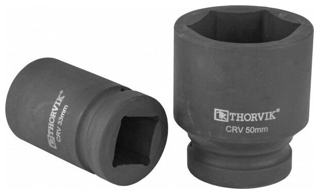 Thorvik Головка уд. шестигран. кв.1" М52 CrV сталь LSWS00152 Thorvik