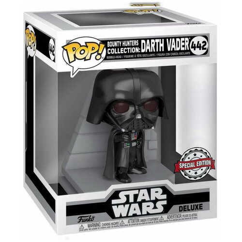 Фигурка Funko POP! Deluxe Bobble Star Wars SW Bounty Hunters Darth Vader (Exc) 56108