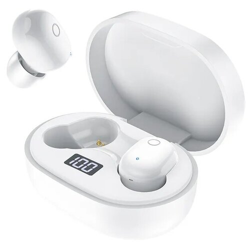 Беспроводная гарнитура -наушникибелые 80477 120000₽