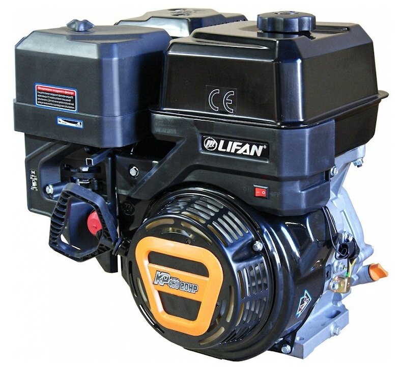 Двигатель LIFAN KP460Е ECC 18А (22 л.с., Electric Control Carburetor) - фотография № 7