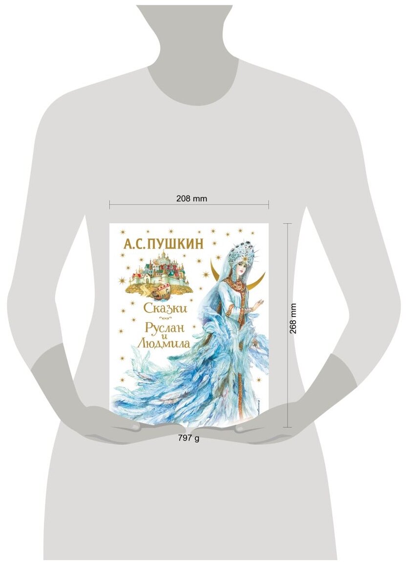 Пушкин А. С. Сказки. Руслан и Людмила (ил. А. Власовой)